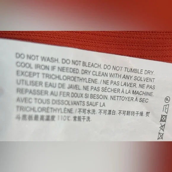 Theory Wide-Leg Pleated Pants Admiral Stripe Orange Poppy Size 8 - Picture 8 of 9